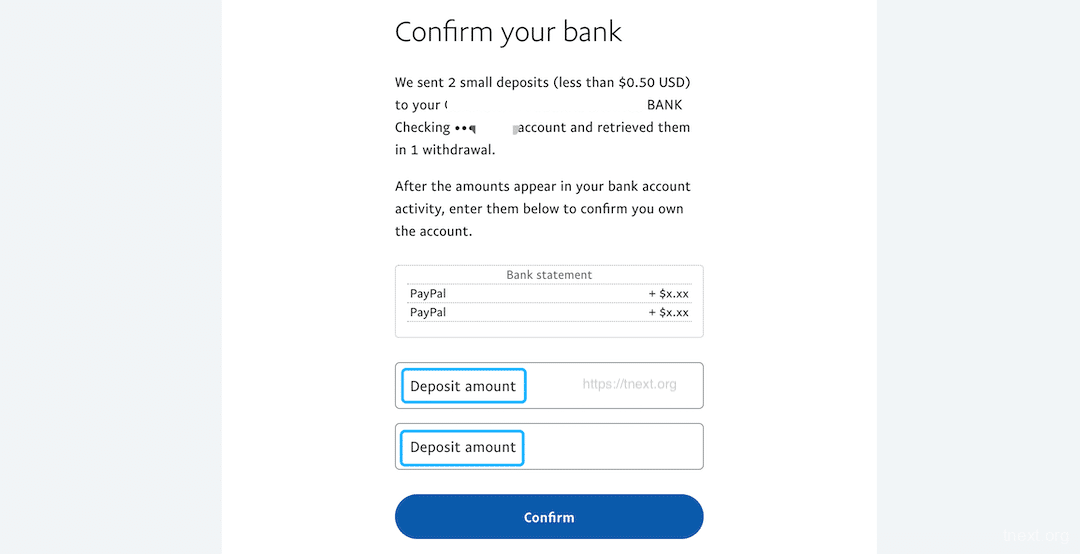 美区Paypal绑定华美Velo银行(East West Bank)账户提现插图3