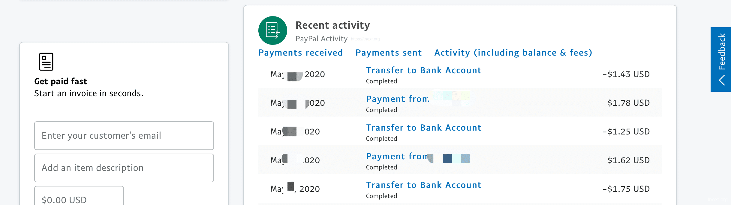 美区Paypal绑定velo银行转账记录