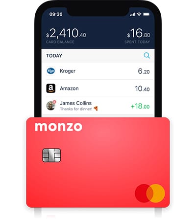 Monzo | 不用去银行就能办的英国“网红”银行卡插图