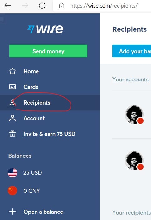 Wise验证账户，获取美元银行账号，并绑定到Paypal；提现美元到国内银联卡、支付宝【图文教程】插图9