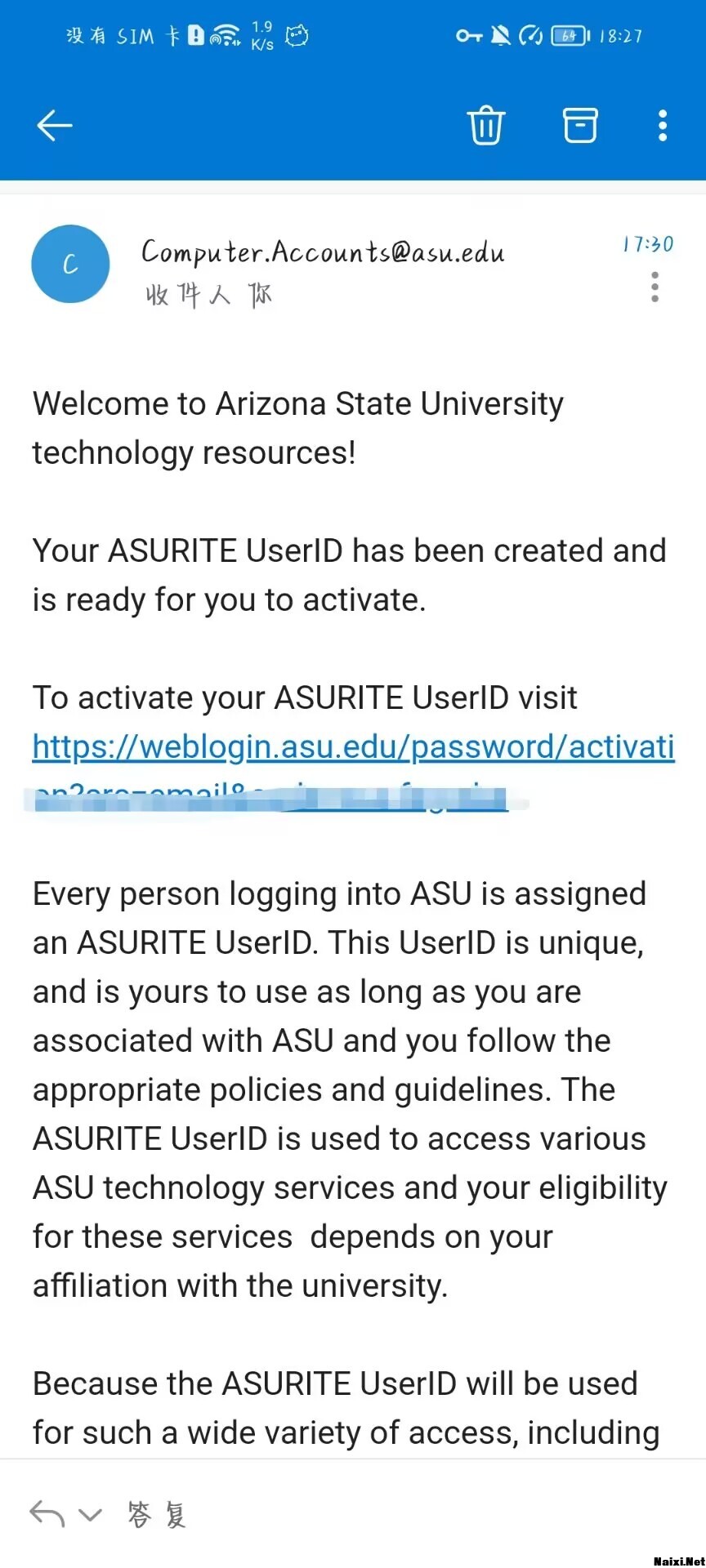 美国ASU大学教育邮箱详细注册教程插图27 美国ASU大学教育邮箱详细注册教程